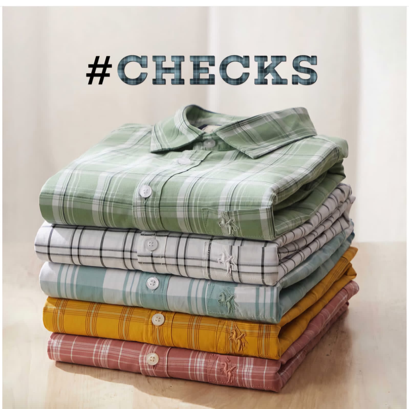 Mens check Shirts