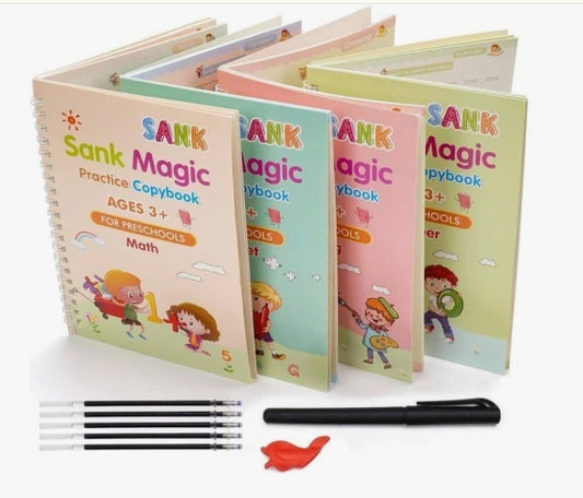 Magic Practice Copybook pack of 4